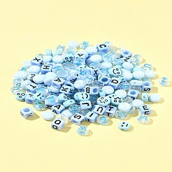 200Pcs Acrylic Beads&nbsp;SACR-FS0001-31