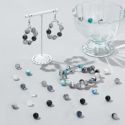 1080pcs 24 Style Glass Beads&nbsp;GLAA-PH0001-61