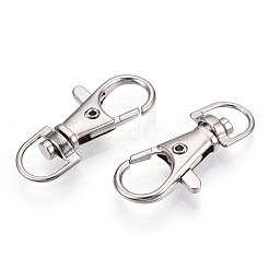 Alloy Swivel Lobster Claw Clasps&nbsp;FIND-T069-01C-P