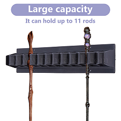 PE & ABS Plastic Wall Mounted Horse Whip Display Rack&nbsp;ODIS-WH0108-033