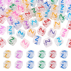 50Pcs Acrylic European Beads&nbsp;MACR-TADJ0001-13Z