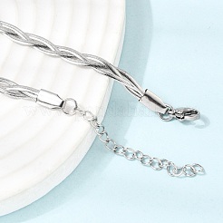 Unisex 304 Stainless Steel Necklaces&nbsp;NJEW-K305-12C-P