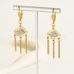 201 Stainless Steel Eye Hoop Earrings&nbsp;XR9561