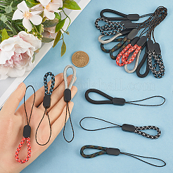 30Pcs 6 Colors Nylon Mobile Straps&nbsp;AJEW-GF0009-02