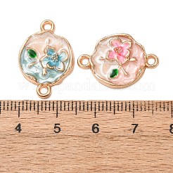 Alloy Enamel Links Connector Charms&nbsp;FIND-K030-10G