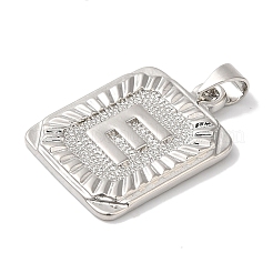 Rack Plating Brass Pendants&nbsp;KK-B092-42P-E
