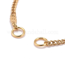 304 Stainless Steel Figaro Chain Bracelet Makings&nbsp;AJEW-JB00967