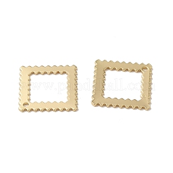 Rhombus Brass Pendants&nbsp;KK-G480-05LG