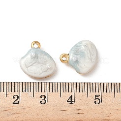 304 Stainless Steel Enamel Charms&nbsp;STAS-H483-15G