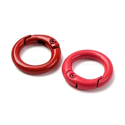 30Pcs 15 Colors Zinc Alloy Spring Gate Rings&nbsp;FIND-PH0006-47