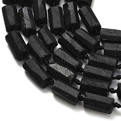 Natural Black Tourmaline Beads Strands&nbsp;G-F716-01-A01