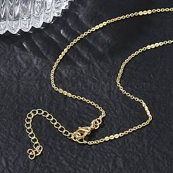 Brass Mixed Chain Necklaces for Women&nbsp;KK-CBA2293-11G