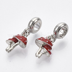 Alloy European Dangle Charms&nbsp;X-MPDL-T004-17P