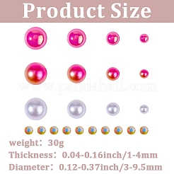 1 Bags Resin Cabochons&nbsp;RESI-CP0001-11B