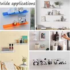 U-Shaped Acrylic Wall-mounted Display Stands&nbsp;ODIS-WH0038-01