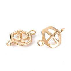 Brass Peg Bails Link Connectors&nbsp;KK-S356-559-NF