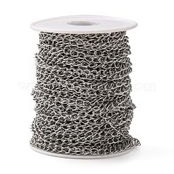 Tarnish Resistant 304 Stainless Steel Curb Chains&nbsp;CHS-Q001-22