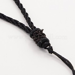 Braided Nylon Cord Necklace Making&nbsp;NJEW-P001-011B