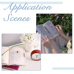 6Pcs Alloy Bookmarks&nbsp;AJEW-FS00003