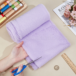 Super Soft Imitation Rabbit Plush Polyester Fabric&nbsp;DIY-BC0017-37E