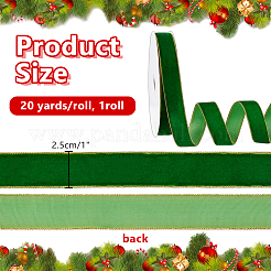 1 Roll 20 Yards Velvet Ribbons&nbsp;SRIB-PH0001-71B