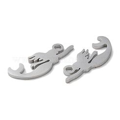 Non-Tarnish 304 Stainless Steel Pendants&nbsp;STAS-Q303-24P
