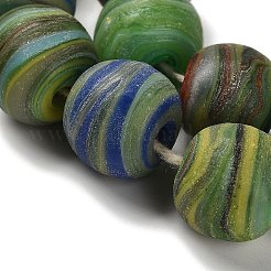 Handmade Lampwork Beads Strands&nbsp;LAMP-C016-03D-02