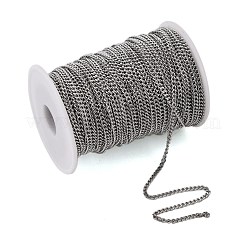 Tarnish Resistant 304 Stainless Steel Curb Chains&nbsp;CHS-R009-02