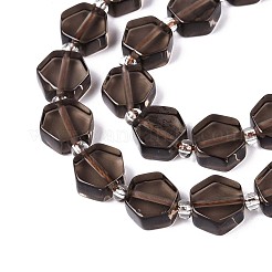 Natural Ice Obsidian Beads Strands&nbsp;G-P534-A15-02