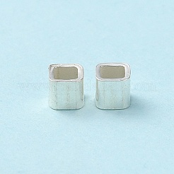 925 Sterling Silver Tube Beads&nbsp;STER-P053-07A-S