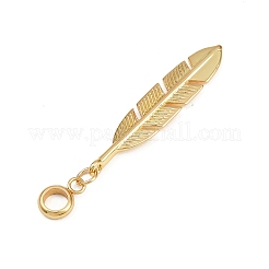 Brass European Dangle Charms&nbsp;PALLOY-JF04457
