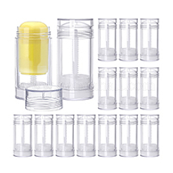 Plastic Twist Up Deodorant Bottles&nbsp;CON-WH0115-16