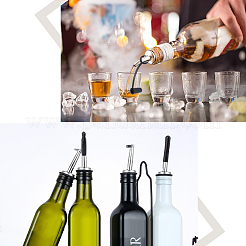 30Pcs 5 Style Plastic Liquor Bottle Wine Pourers Cover&nbsp;FIND-CP0002-03
