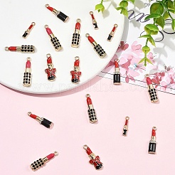 20Pcs 5 Styles Alloy Enamel Pendants&nbsp;ENAM-YW0009-36