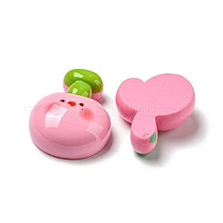 Opaque Resin Decoden Cabochons&nbsp;RESI-F052-B11