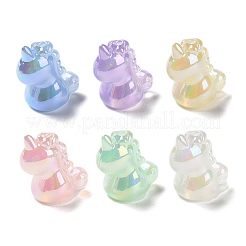 Luminous UV Plating Acrylic Beads&nbsp;PACR-E003-11