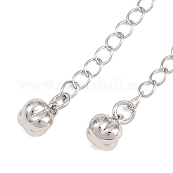 Brass Curb Chain Extender&nbsp;KK-P354-06P