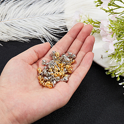 100Pcs Brass Bead Tips&nbsp;KK-CA0001-76
