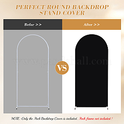 1Pc Polyester & Spandex Wedding Arch Cover Cloth&nbsp;DIY-CN0004-09C-04