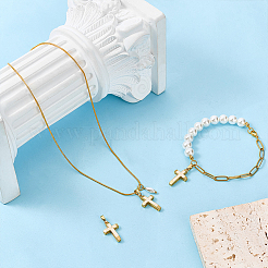 3Pcs Brass with Synthetic Opal Pendants&nbsp;KK-BC0015-77C