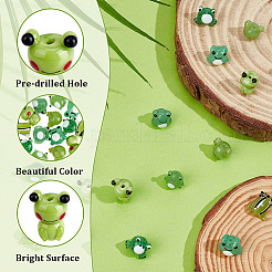 14Pcs 7 Styles Handmade Lampwork Beads&nbsp;LAMP-PA0001-72