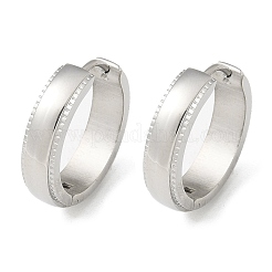 304 Stainless Steel Hoop Earrings for Women&nbsp;EJEW-C096-59P