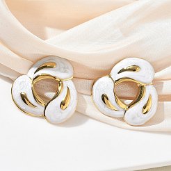 304 Stainless Steel Stud Earrings&nbsp;EJEW-F409-01G