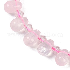 Natural Rose Quartz Beads Strands&nbsp;G-B125-L01-01