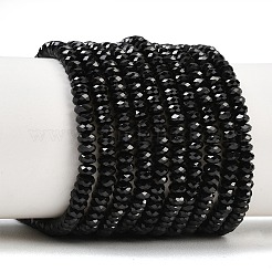 Natural Black Spinel Beads Strands&nbsp;G-B175-A02-2x4mm