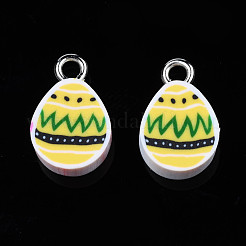Handmade Polymer Clay Charms&nbsp;CLAY-S096-026