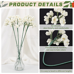 Babysbreath Cotton Knitting Artificial Flower&nbsp;AJEW-WH0314-414B