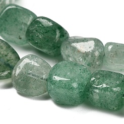 Natural Green Strawberry Quartz Beads Strands&nbsp;G-P568-C11-01