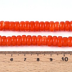 Handmade Millefiori Glass Beads Strands&nbsp;LAMP-T021-28A-02