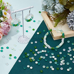 400Pcs 8 Colors Glass Seed Beads&nbsp;GLAA-SC0003-03A